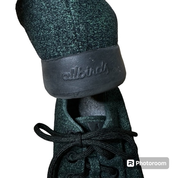 Allbirds Women’s Wool Runner sneakers dark green size 9 - Picture 4 of 5